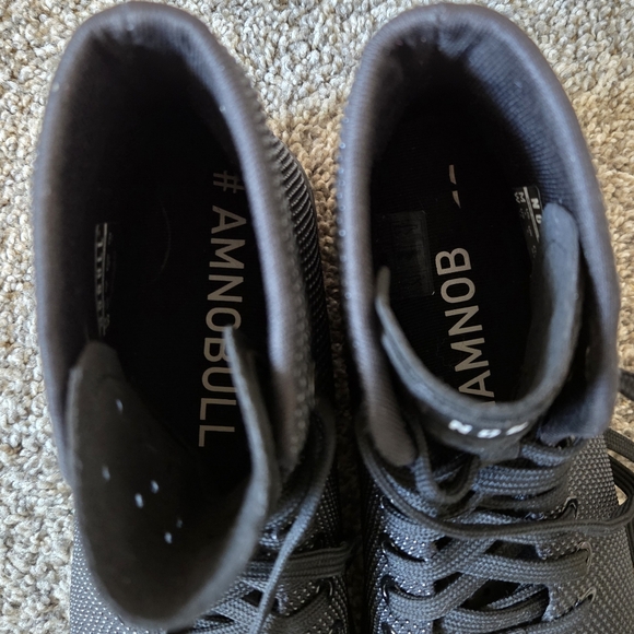 NOBULL Women's Outwork High-Top Black Gum Training Shoe 7.5 - Picture 12 of 13